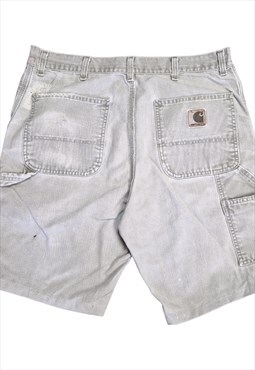 Men's Carhartt Carpenter Shorts in Grey Size W36