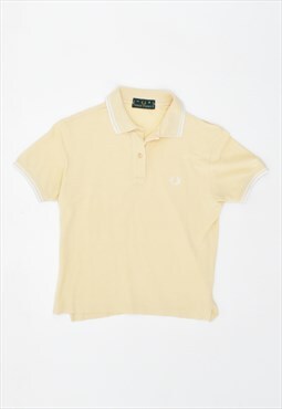 Vintage 90's Fred Perry Polo Shirt Yellow