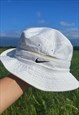  Vintage Y2K Nike Bucket Hat in White