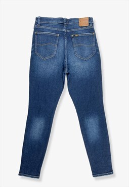 Vintage LEE Skinny Fit Jeans Dark Blue W30 L29 BV14619