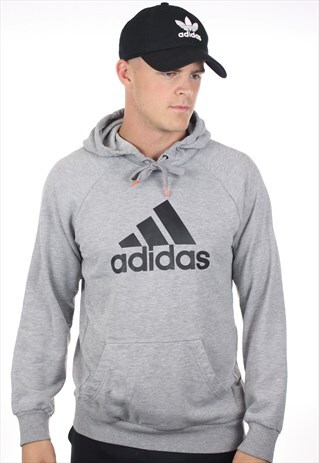 VINTAGE ADIDAS BIG LOGO HOODIE SWEATSHIRT