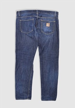 Vintage Carhartt Slim-Leg Denim Jeans in Blue