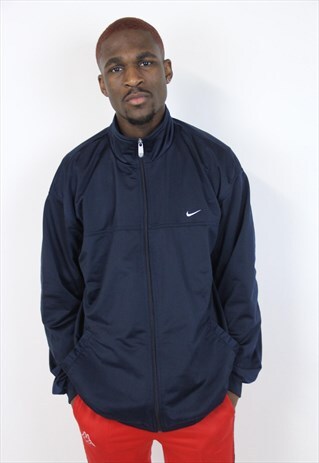VINTAGE 90'S NIKE NAVY SPORTS JACKET