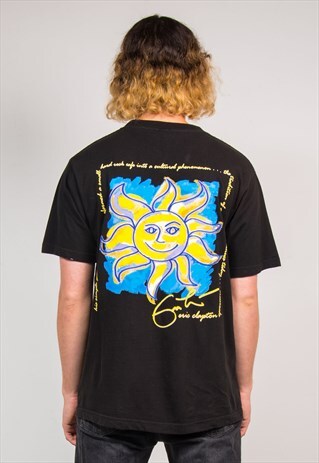 VTG HARD ROCK CAFE BARCELONA ERIC CLAPTON GUITAR T-SHIRT