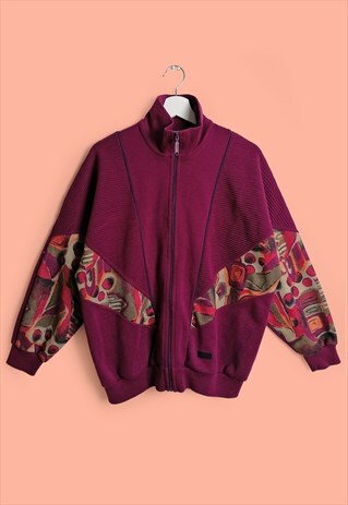 SCHNEIDER VINTAGE 80'S 90'S RETRO WOOL TRACK JACKET