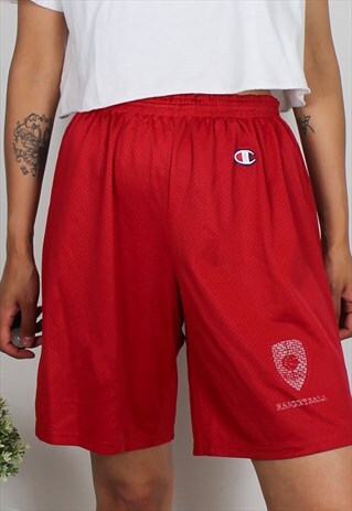VINTAGE CHAMPION SHORTS W LOGO FRONT
