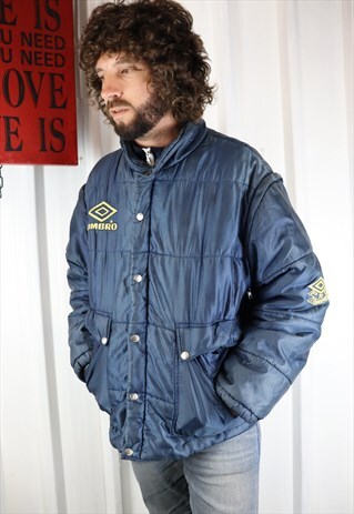 VINTAGE UMBRO WINTER PUFFER JACKET