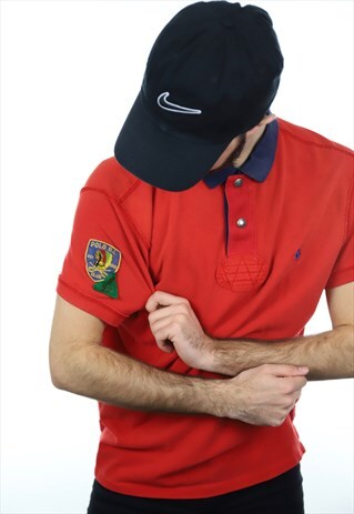 VINTAGE RALPH LAUREN POLO SHIRT RED