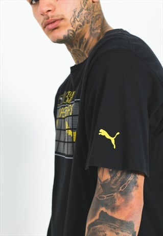 VINTAGE 90S PUMA SPORT T-SHIRT / S4831