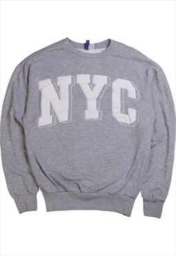 Vintage  Divided Sweatshirt NYC Crewneck Grey XSmall