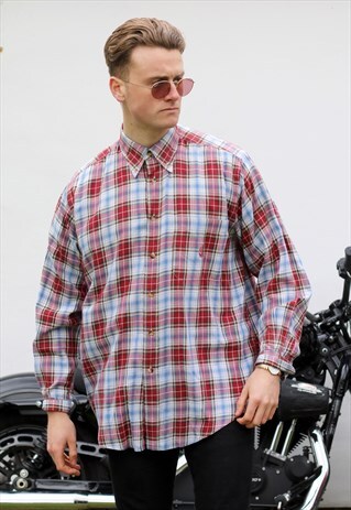 NAUTICA USA PLAID CHECK SHIRT