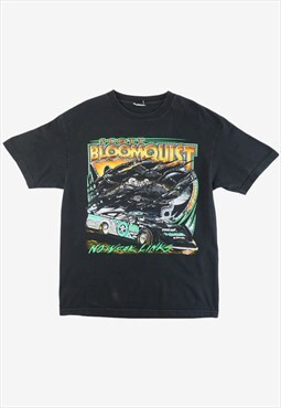 Vintage Scott Bloomquist Racing T Shirt - Washed Black L