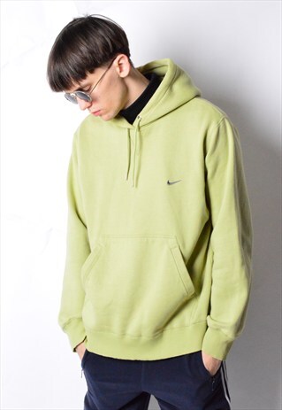 VINTAGE 90S PASTEL GREEN NIKE HOODIE