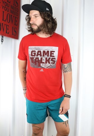 VINTAGE ADIDAS OVERSIZED T SHIRT