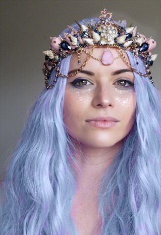 HANDMADE PRINCESS OF THE OCEAN FESTIVAL MERMAID CROWN