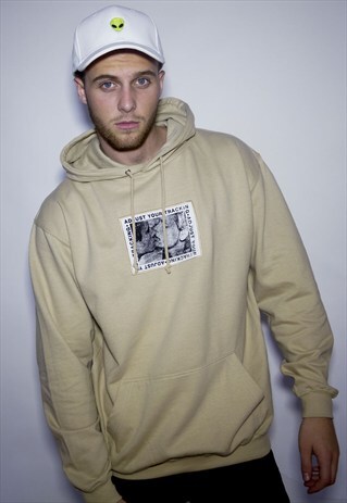 ART DISCO 'ADJUST YOUR TRACKING' HOODIE HOODED SWEATSHIRT