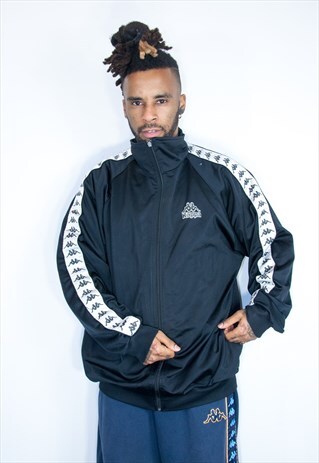 RARE KAPPA JACKET BLACK