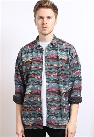 VINTAGE AZTEC NAVAJO SHIRT