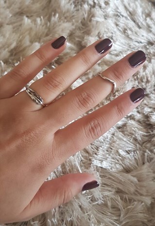 SILVER 2 SET RINGS