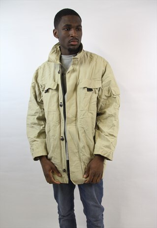 VINTAGE TIMBERLAND BEIGE UTILITY JACKET