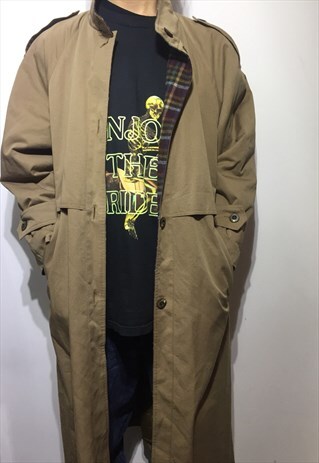 VINTAGE 90' OLDSCHOOL AMAZING BEIGE CASUAL COAT