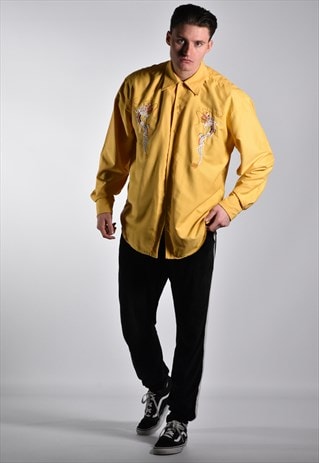 VINTAGE 1990S EMBROIDERED SHIRT