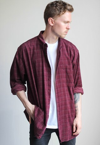 VINTAGE OVERSIZED CORDUROY SHIRT