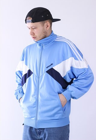 RARE VINTAGE MENS ADIDAS TRACK TOP JACKET