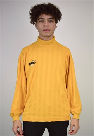 VINTAGE 90'S PUMA ROLL NECK TOP