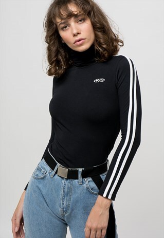 BLACK "AISHA" T-SHIRT