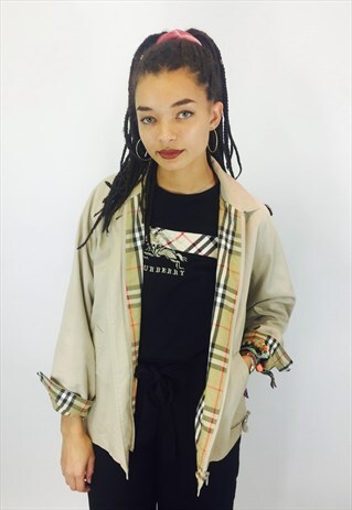 VINTAGE BURBERRY NOVA HARRINGTON JACKET