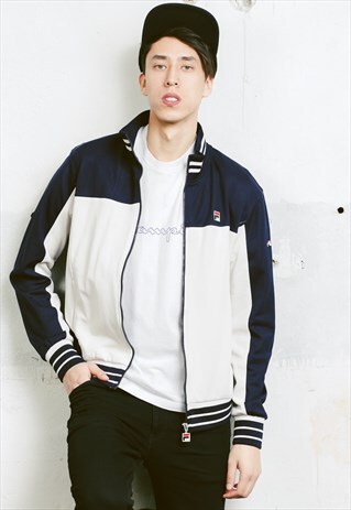 VINTAGE 80S FILA TRACK JACKET