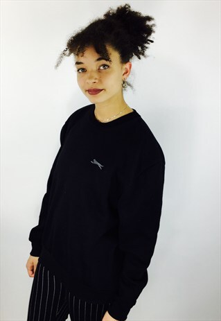 SLAZENGER BLACK SWEATSHIRT