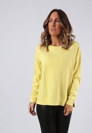 SWEATSHIRT JUMPER OVERSIZED PLAIN UK 12 (GWCG)