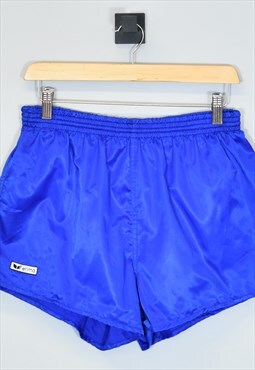 Vintage Erima Sprinter Shorts Blue Small