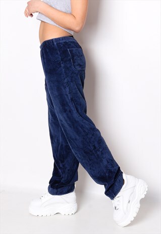 adicolor classics chunky velour tracksuit bottoms