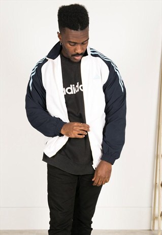 VINTAGE 80S USA ADIDAS SHELL SPORT JACKET / S0729