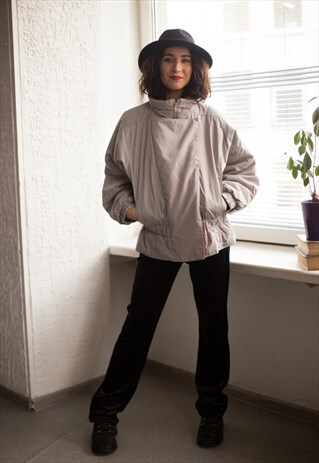 VINTAGE 80'S GREY JACKET