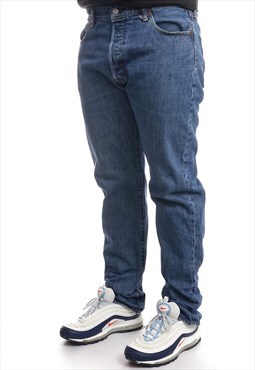 Vintage Levis 501 Blue Denim Jeans Mens