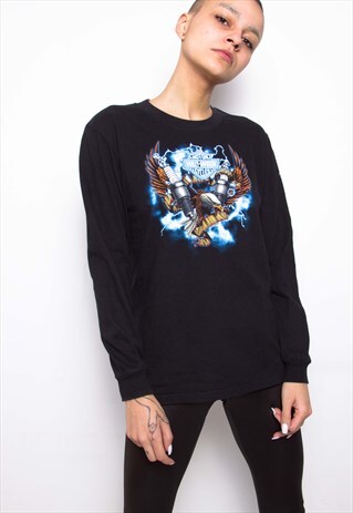 VINTAGE 90S HARLEY DAVIDSON LONG T-SHIRT
