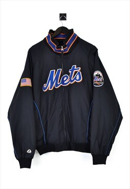 Vintage Mets Majestic NFL Bomber Jacket Made in Korea