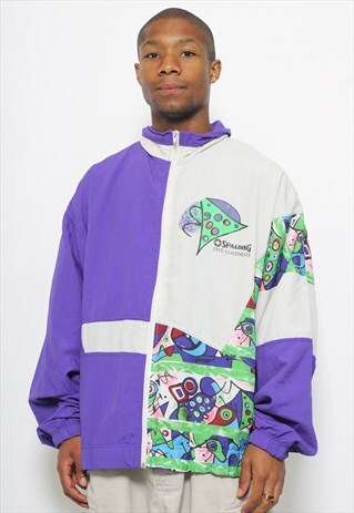 VINTAGE SPALDING TRACK JACKET
