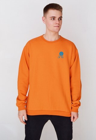 ORANGE SUNSET (BLUE) SWEATSHIRT