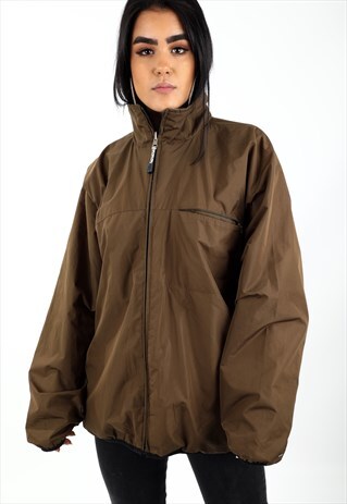 VINTAGE TIMBERLAND FLEECE LINED WINDBREAKER JACKET NJ35