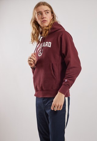VINTAGE CHAMPION HARVARD UNIVERSITY HOODIE