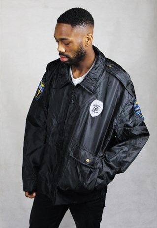 OVERSIZED VINTAGE / SECURITY JACKET