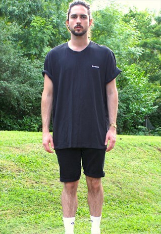 VINTAGE 90S REEBOK T-SHIRT - XXL - RETRO FESTIVAL SPORTS