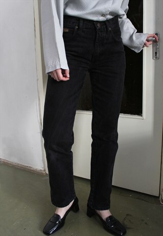 VINTAGE WRANGLER BLACK JEANS