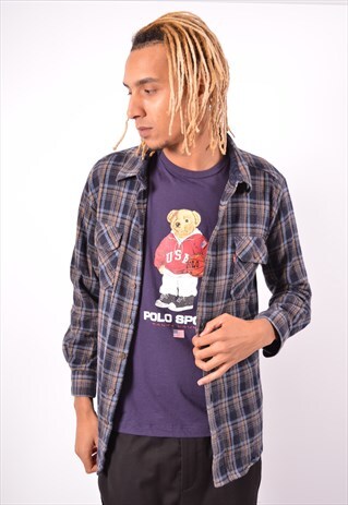 VINTAGE LEVI'S SHIRT CHECK MULTI