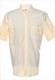 Vintage Cherokee Pale Yellow Shirt - L